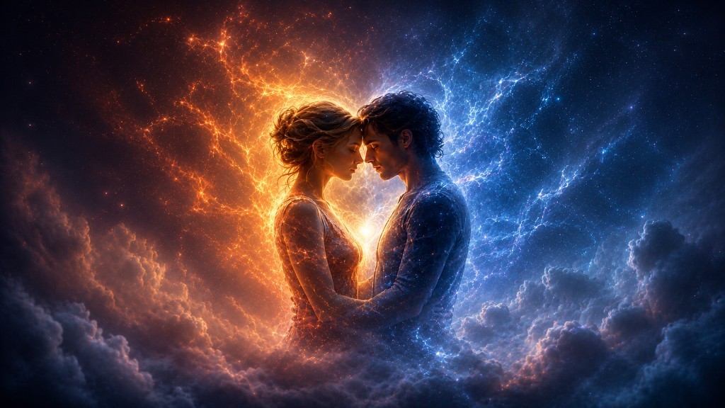 Twin flame spiritual union